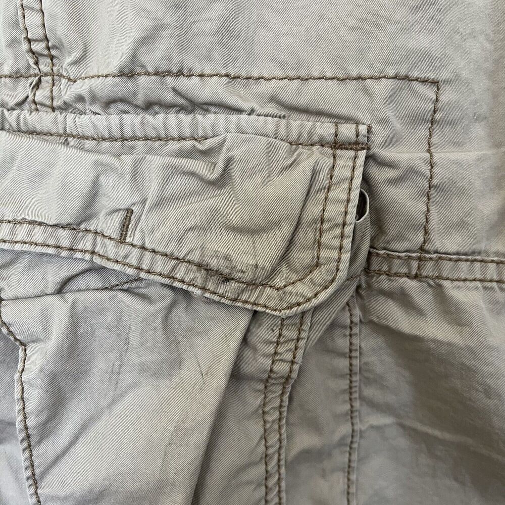 Polo Jeans Co Ralph Lauren Cargo Shorts Mens 36 Khaki TDMK Service 55-TWR - Picture 3 of 12